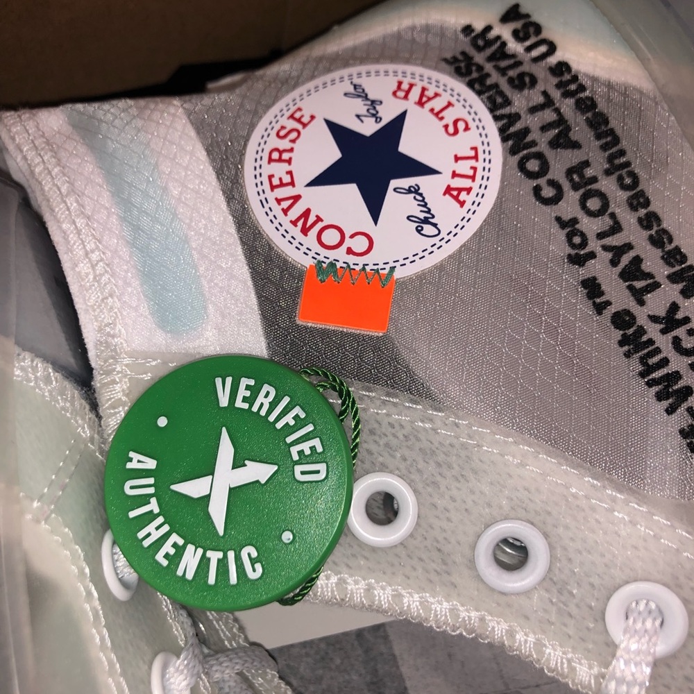 Off white converse chuck Taylor’s - Picture 4 of 8